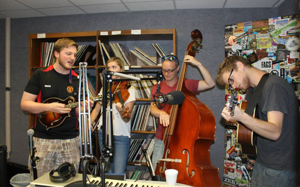 Involuntary String Band performs during last year's fundraiser. Photo courtesy of GlobeMed