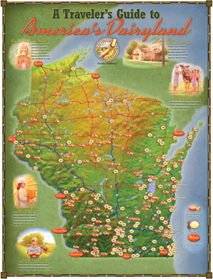 Click image to download the Wisconsin Milk Marketing Board’s A Traveler’s Guide to America’s Dairyland