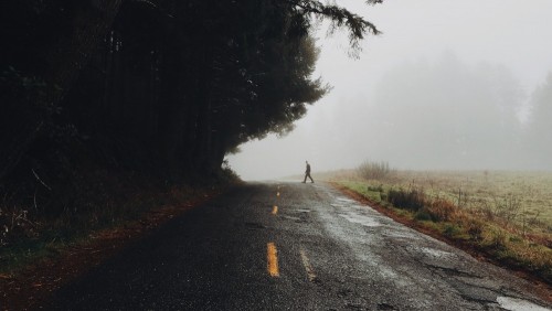 Go find a road and cross it in the rain! You can feel like you're in an angsty music video.