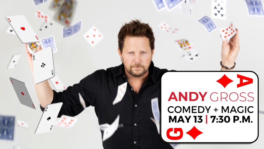 Andy Gross Comedy + Magic - Fox Cities Magazine