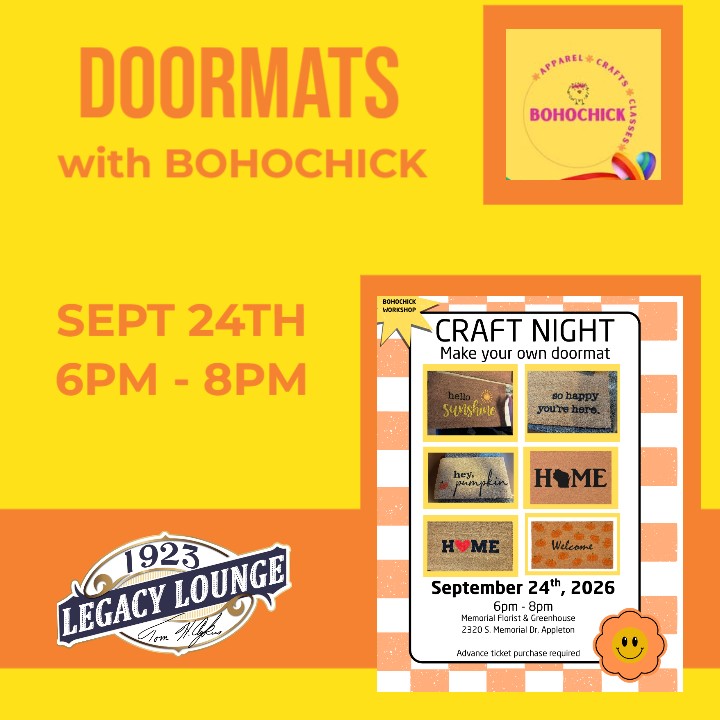 Door Mats with BohoChick